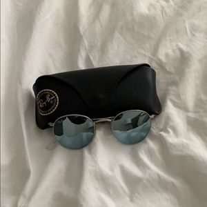 Rayban Round Flash Sunglasses